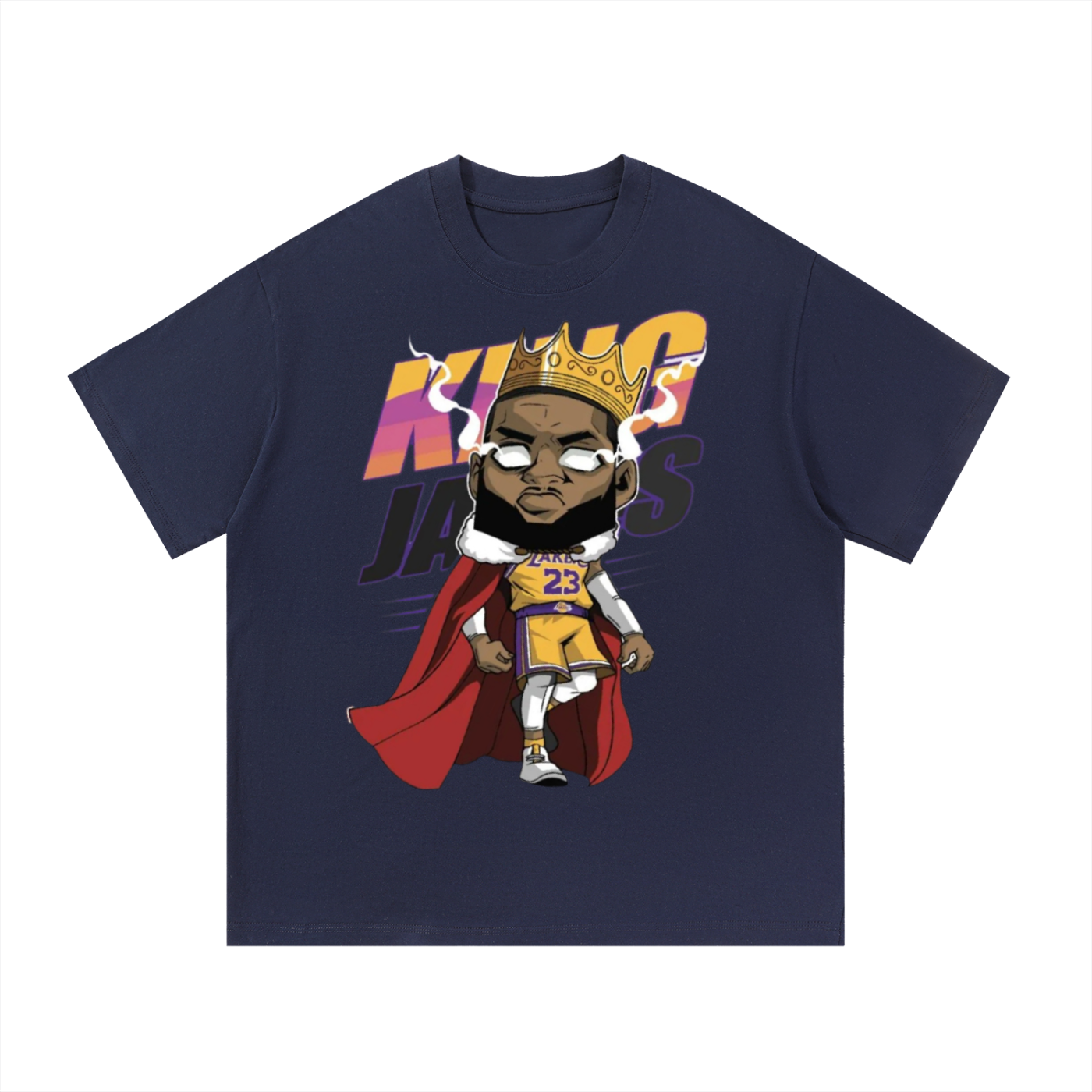 King James Anime Crown Tee