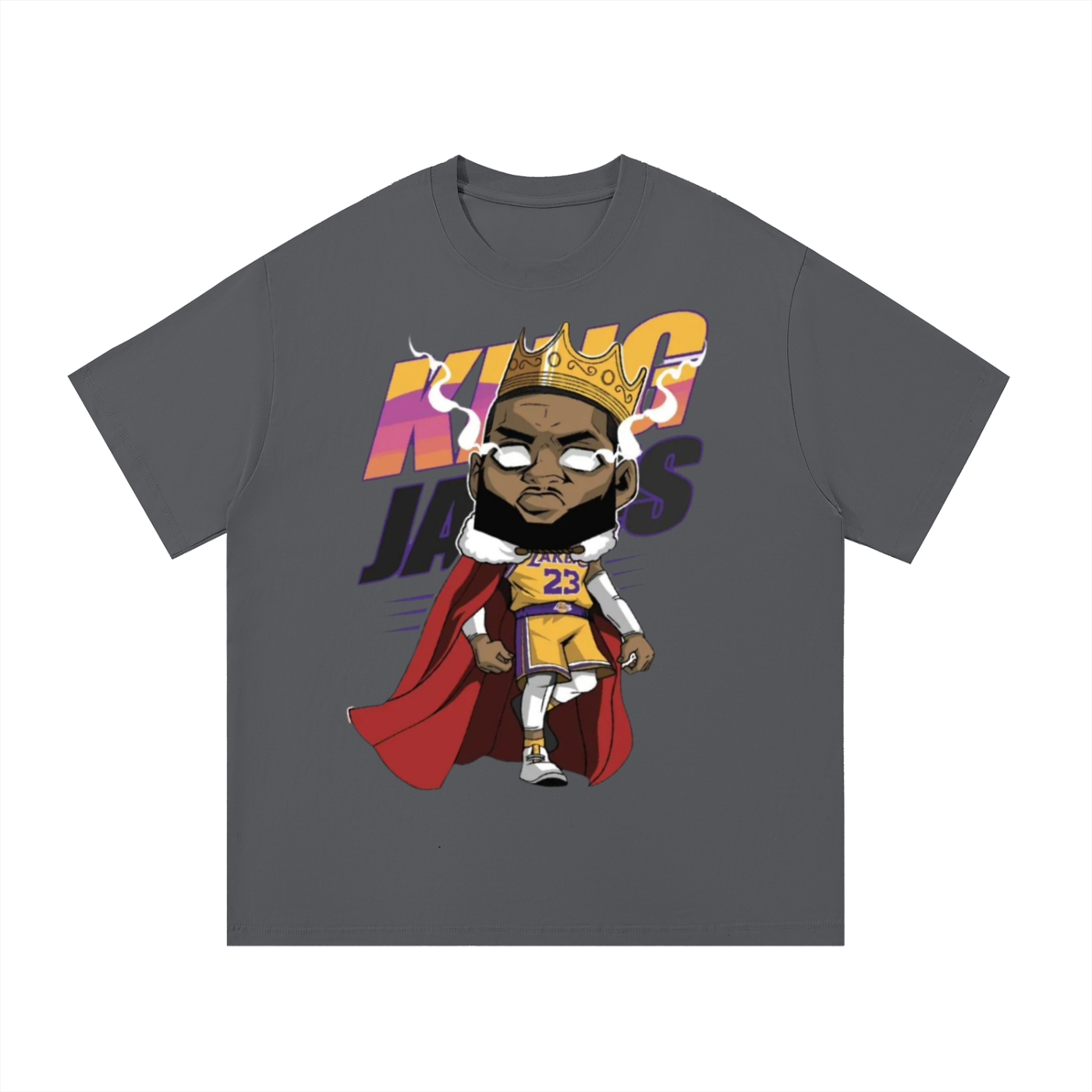 King James Anime Crown Tee