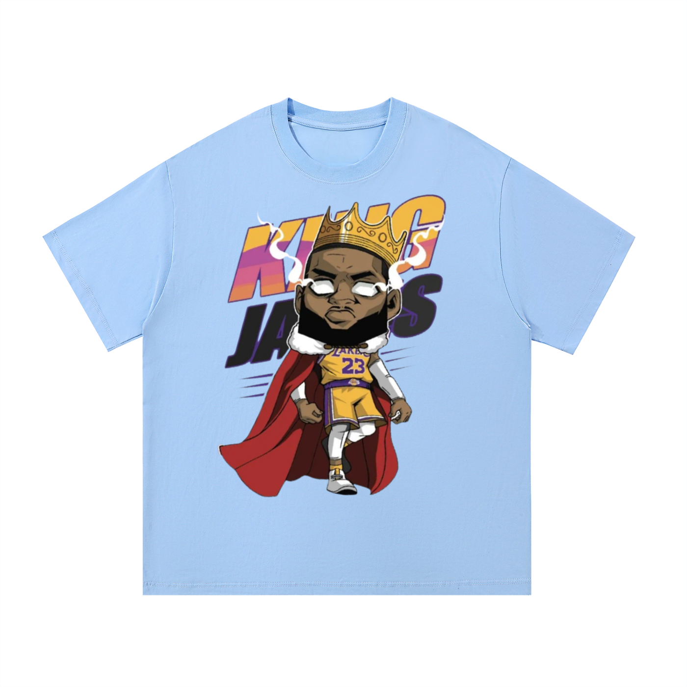 King James Anime Crown Tee