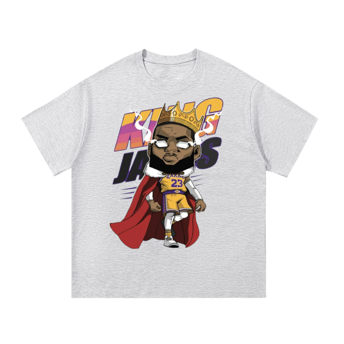 King James Anime Crown Tee