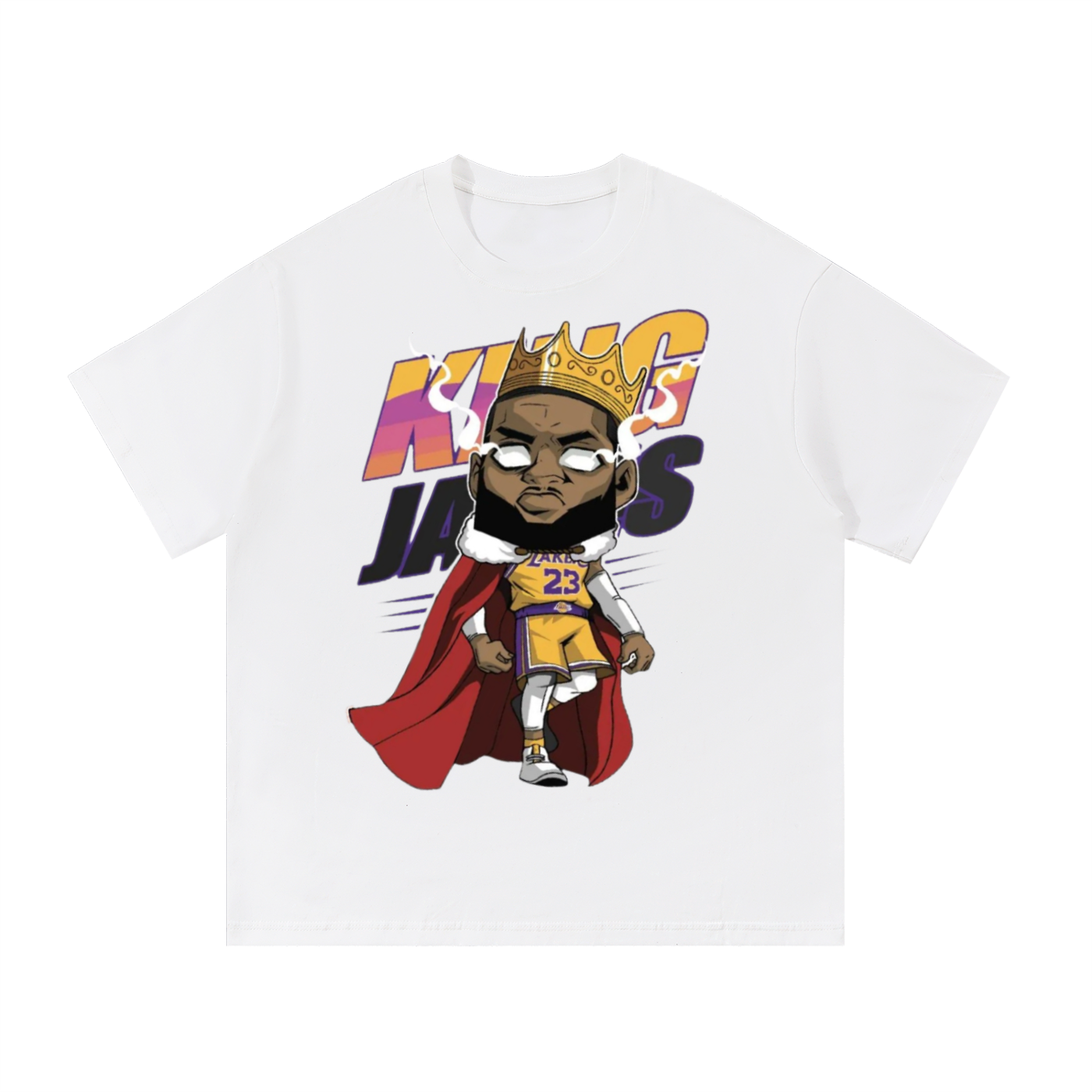 King James Anime Crown Tee