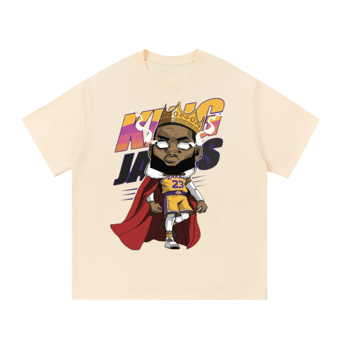 King James Anime Crown Tee