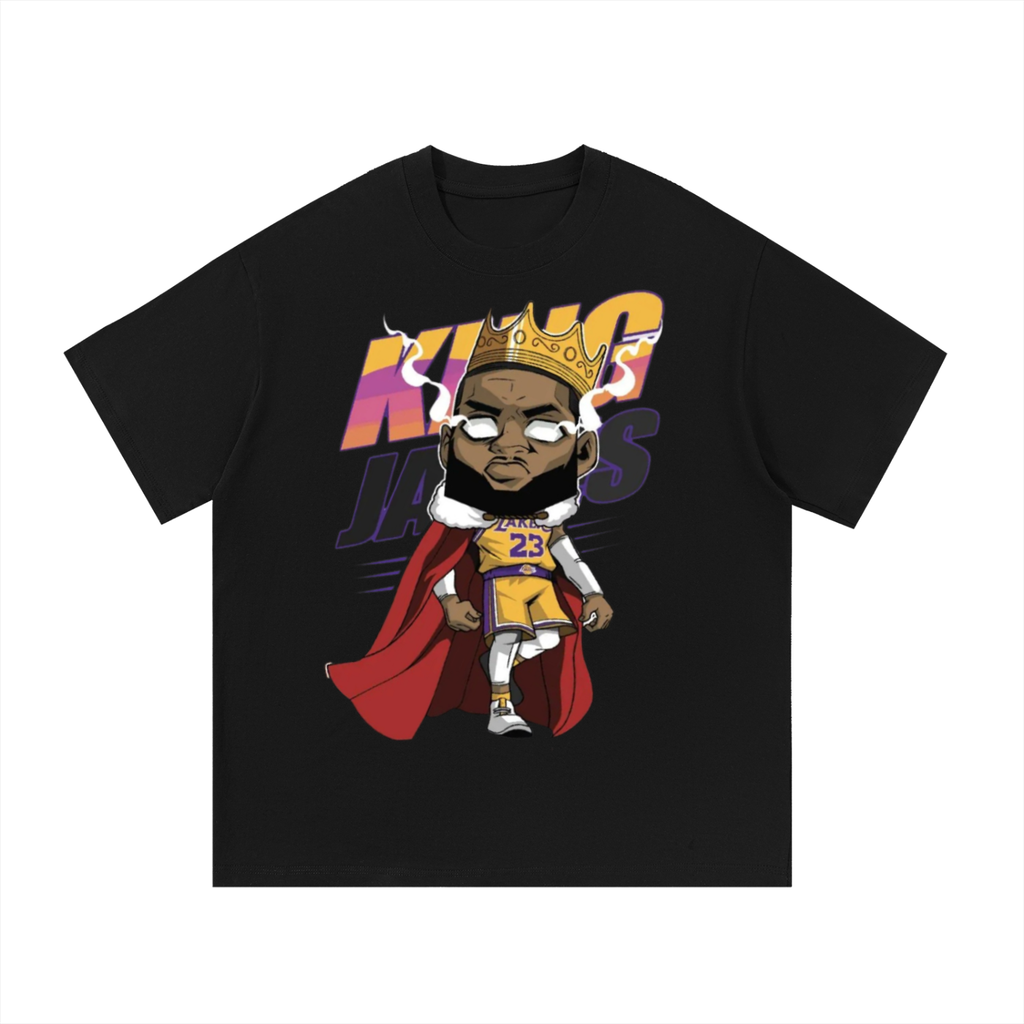 King James Anime Crown Tee