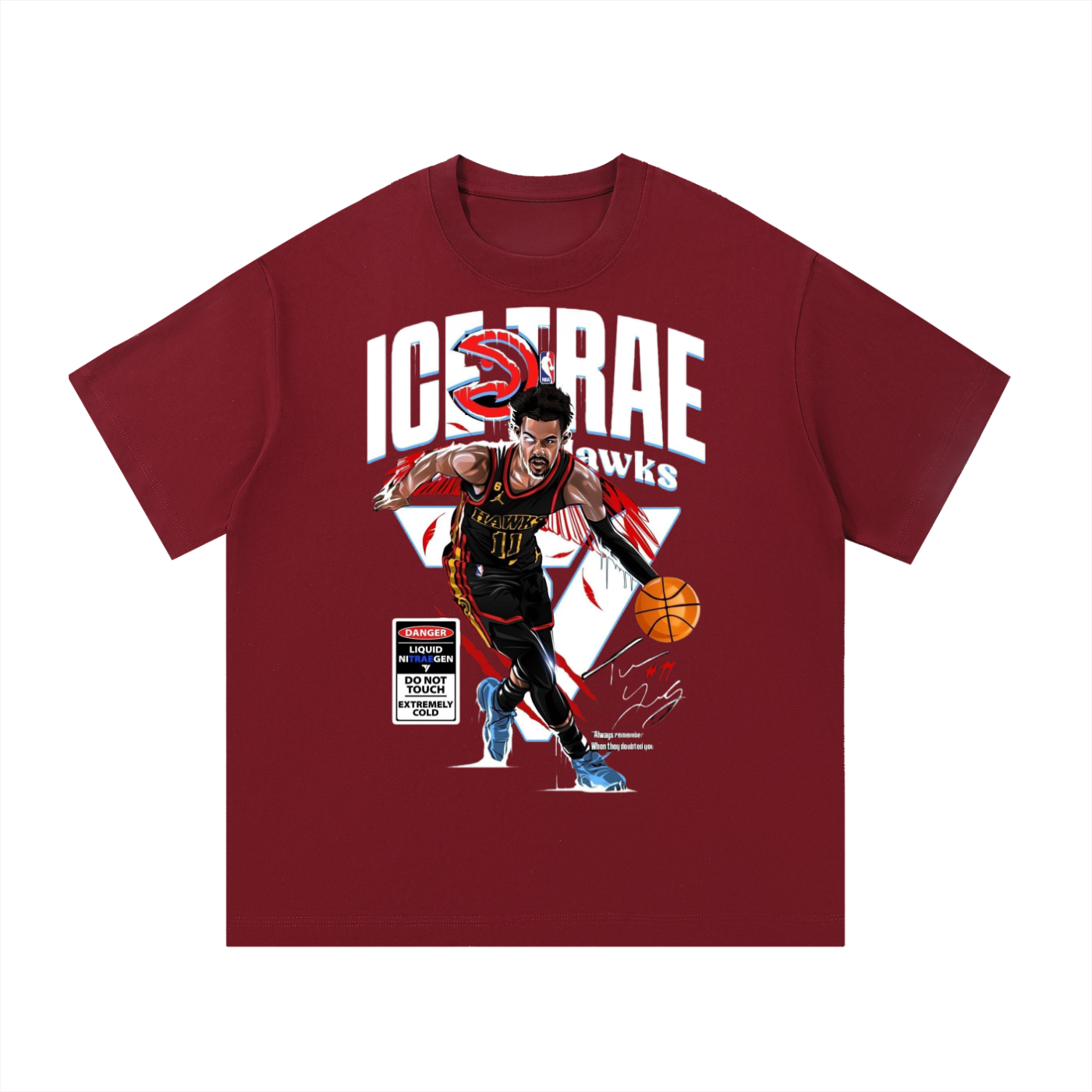 Ice Trae Atlanta Hawks Graphic Tee